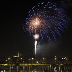 Silvesterabend in Basel (Bild: Keystone)