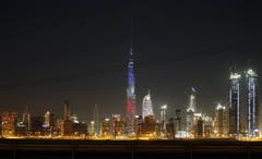 Der Wolkenkratzer Burj Khalifa in Dubai. (Bild: EPA/ALI HAIDER)