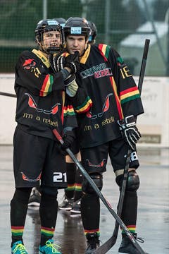 Tim Müller (links) und Andrew Hildreth (Bild: Christian H.Hildebrand / Neue ZZ)