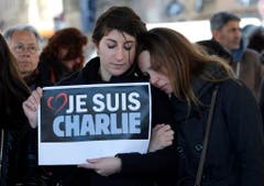 Platz 2: «Charlie Hebdo» (Bild: AP / Claude Paris)