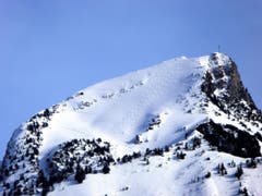 Wunderschöne Skispuren am Rophaien. (Bild: Hans Steiner)