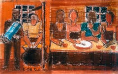 Die Mahlzeit (Bild: Heinrich Danioth)