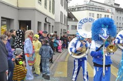 Gross und klein hatte einen Riesenspass. (Bild: Edith Meyer, Bote der Urschweiz)