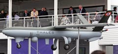 Eine Watchkeeper-Drohne von Thales. (Bild: Remy de la Mauviniere)