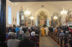 Einzug in die Kirche. (Bild: Philipp Unterschütz)