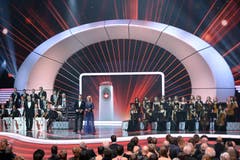 Die Swiss Award Galashow fandt im Zürcher Hallenstadion statt. (Bild: Keystone / Walter Bieri)