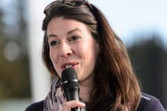 Die Bekanntgabe ihres Rücktritts war eine sehr emotionale Angelegenheit für Dominique Gisin. (Bild: JEAN-CHRISTOPHE BOTT)