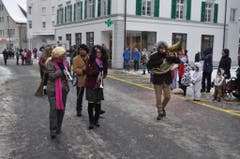 Am SchmuDo gehören die Einsiedler Strassen den Fasnächtlern. (Bild: René Hensler, maeuderball.ch)
