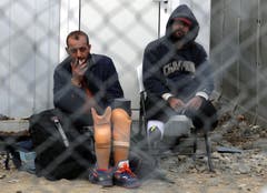 Refugees situation in Idomeni, Greece, at the borders with FYROM (Bild: Keystone)