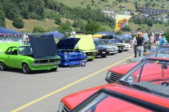 Manta-Treffen in Ennetbürgen. (Bild: Martin Uebelhart / Neue NZ)