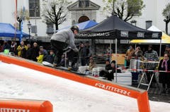 Impressionen vom 10. Winkelride auf dem Stanser Dorfplatz. 19. November 2016, Bild Oliver Mattmann (Bild: Oliver Mattmann)