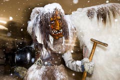 Tschaeggaettae carnival in Switzerland (Bild: Keystone / Dominic Steinmann)