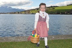 Nur frohe Gesichter am Sennen-Highlight des Jahres. (Bild: Edith Meyer, Bote der Urschweiz)