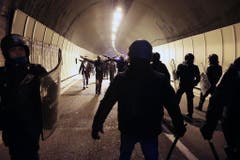 Feyenoord's supporters in Rome (Bild: Keystone)