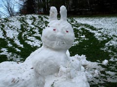 Ostern 2012 lässt grüssen, aufgenommen in Luzern. (Bild: Hans Stoop)