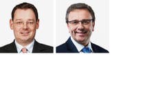 WALLIS (2/2) - (obere Reihe von links) Franz Ruppen (neu), SVP; Roberto Schmidt (neu), CSPO. (Bild: Keystone / Handout)