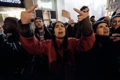 US Presidential Election Protest (Bild: Keystone)
