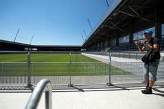 Die Stadien werden rund fünf Jahre später eröffnet als ursprünglich geplant. (Bild: Keystone / Peter Schneider)