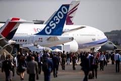 Die Air Show Paris dauert vom 15. bis am 21. Juni. (Bild: ETIENNE LAURENT)