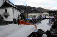Impressionen vom 10. Winkelride auf dem Stanser Dorfplatz. 19. November 2016, Bild Oliver Mattmann (Bild: Oliver Mattmann)
