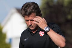 Jeff Saibene wirkt ratlos. (Bild: Keystone / Marcel Bieri)