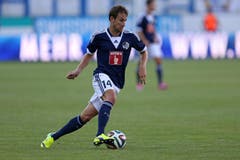 Jérôme Thiesson, Note 3,5 Hatte bei Bernegger den Stammplatz fast auf sicher, musste sich unter Babbel neu beweisen. Die letzten Spiele mit einer Aufwärtstendenz. 15 Spiele, 1113 Minuten, 0 Tore/1 Assist, 4 Torschüsse, 1 gelbe Karte. (Bild: Philipp Schmidli)