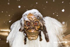 Tschaeggaettae carnival in Switzerland (Bild: Keystone / Dominic Steinmann)
