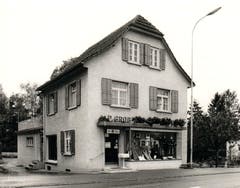 Das Modegeschäft im Jahr 1947 (Bild: pd)