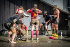 Jahresrückblick St. Gallen 2016: Rugby: Bishops-Cup im Gründenmoos St. Gallen (Bild: Urs Bucher (Urs Bucher))