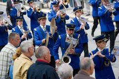 Impressionen vom Eidgenössischen Blasmusikfest St. Gallen (Bild: Ralph Ribi)