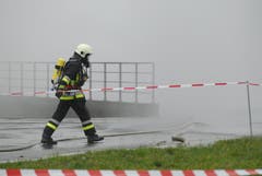 Der Gang zum Einsatz. (Bild: Mario Testa)