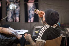 Tattoo Convention in Gossau (Bild: Michel Canonica)