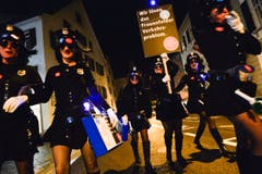 Frauenfeld TG , 15.01.2018 / Bechtelisnacht in der Innenstadt von Frauenfeld (Bild: Donato Caspari)