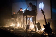 Moderat auf der Sternenbühne. (Bild: Benjamin Manser)