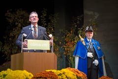 Landammann Matthias Michel, Vorsteher der Volkswirtschaftsdirektion des Kantons Zug. (Bild: Urs Bucher)