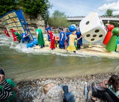 Flossrennen 2015 (Bild: Reto Martin)
