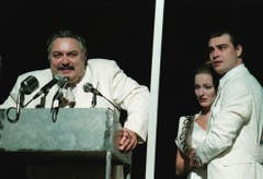 Mathias Gnädinger als Boss Tom Finley in Tennessee Williams' Stück "Sweet Bird of Youth". (Bild von Januar 1998) (Bild: Keystone)