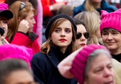 21. Januar 2017: Am Frauenmarsch in Washington. (Bild: Keystone)