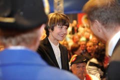 War am offiziellen Eröffnungsakt dabei: Bundespräsidentin Micheline Calmy-Rey. (Bild: Hanspeter Schiess)