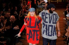 An der Fashionweek in Paris im September 2012. (Bild: Keystone)