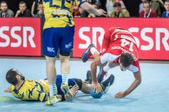Handball: LŠnderspiel Schweiz - Bosnien (Bild: Michel Canonica)
