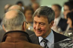 Willi Haag tritt nach 16 Jahren aus der St.Galler Regierung zurück. (Bild: Hanspeter Schiess)