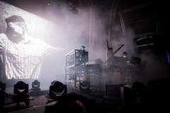 Die Chemical Brothers bei ihrer Performance am OpenAir. (Bild: Peer Füglistaller)