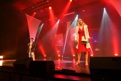 ...mit Maria Anna Rosenberg als seine Frau Adrienne.... (Bild: Manuel Nagel)