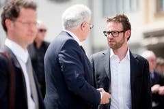 TV-Moderator Nik Hartmann im Gespräch. (Bild: Benjamin Manser)