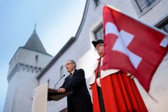 SUISSE RECEPTION GUY PARMELIN (Bild: Keystone)