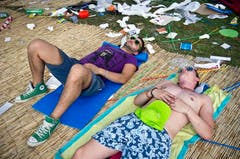 Der Sonntag am Openair Frauenfeld. (Bild: Keystone)