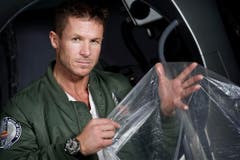 Beim zweiten Test im Juli trug der Ballon Felix Baumgartner in eine Höhe von fast 30 Kilometern. (Bild: Keystone)