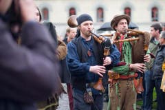 Musikalische Klänge aus früheren Zeiten. (Bild: Benjamin Manser)