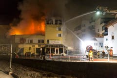 SCHWEIZ AROSA BRAND HOTEL (Bild: Keystone)